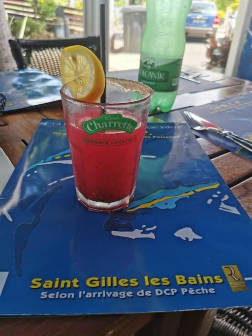 Beau T3 Litchi Vue Ocean Piscine Apartment Saint-Gilles Les Bains Exterior photo