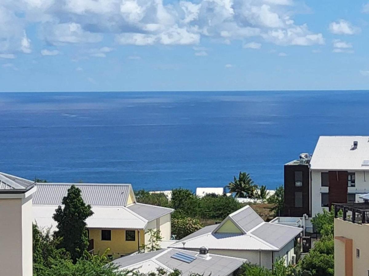 Beau T3 Litchi Vue Ocean Piscine Apartment Saint-Gilles Les Bains Exterior photo