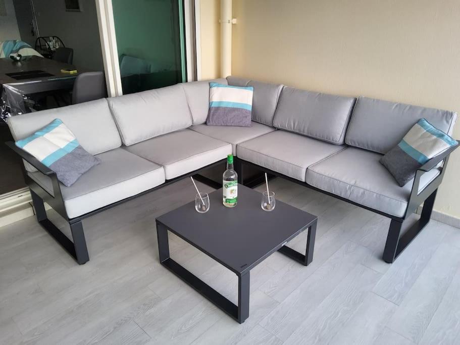 Beau T3 Litchi Vue Ocean Piscine Apartment Saint-Gilles Les Bains Exterior photo