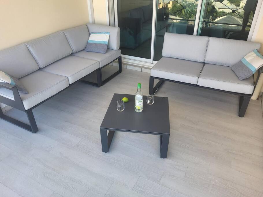Beau T3 Litchi Vue Ocean Piscine Apartment Saint-Gilles Les Bains Exterior photo