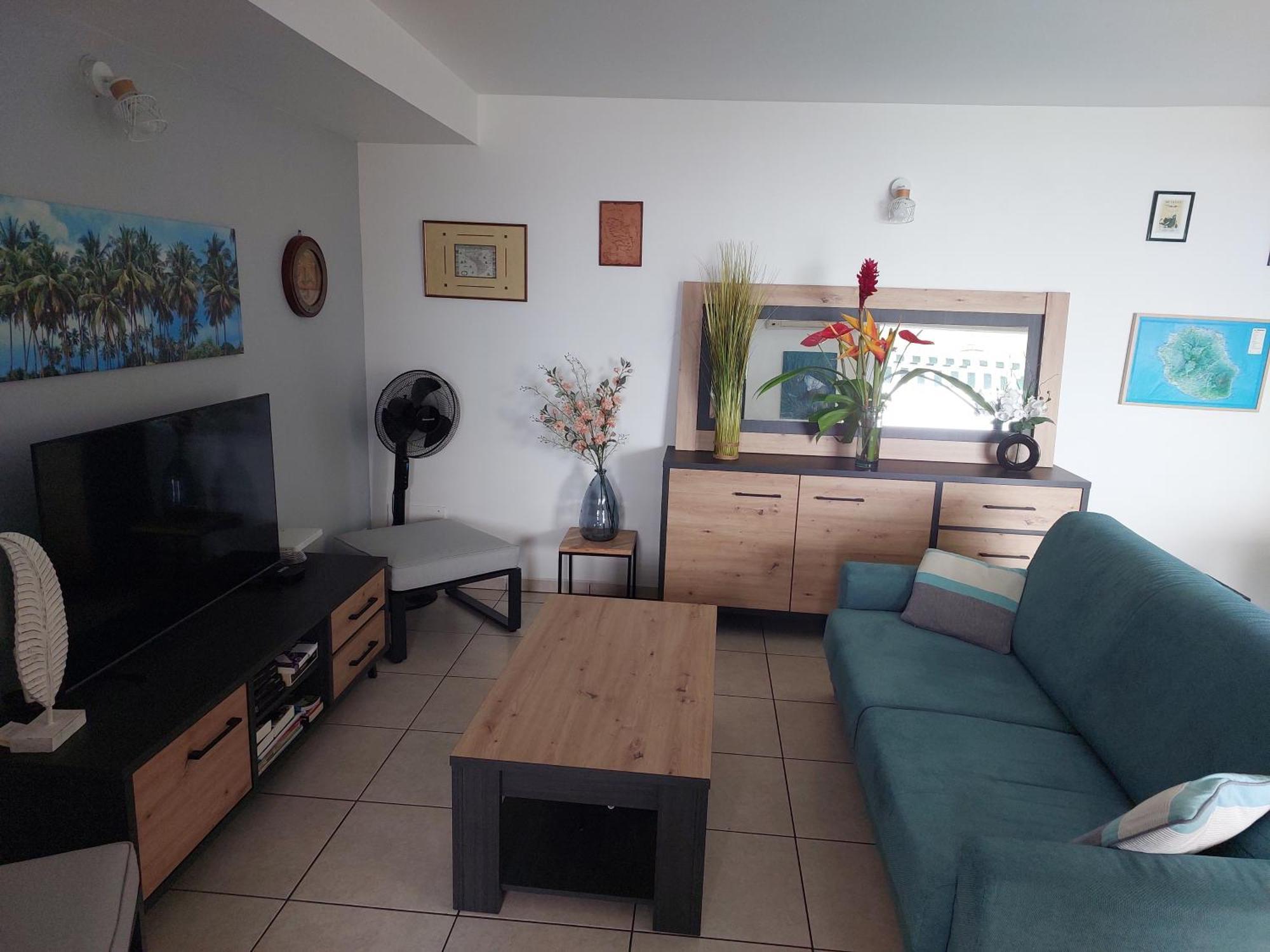 Beau T3 Litchi Vue Ocean Piscine Apartment Saint-Gilles Les Bains Exterior photo